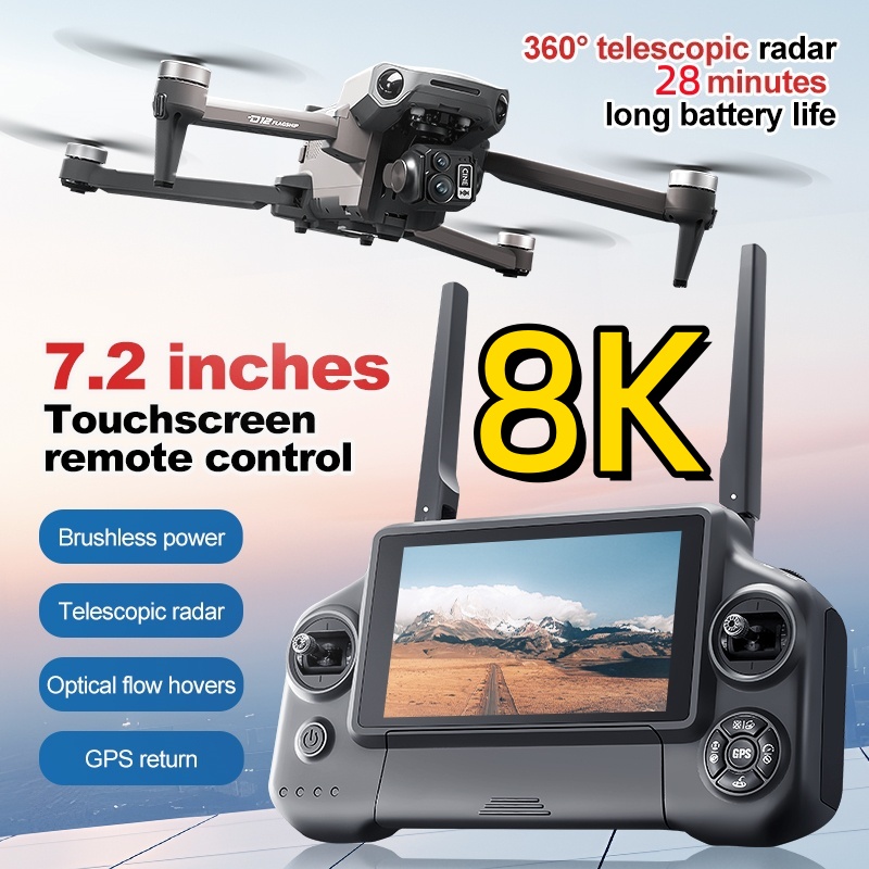 8K 3 Axis Gimbal Brushless 7.2 - Drone Gimbal Case 评论和价格