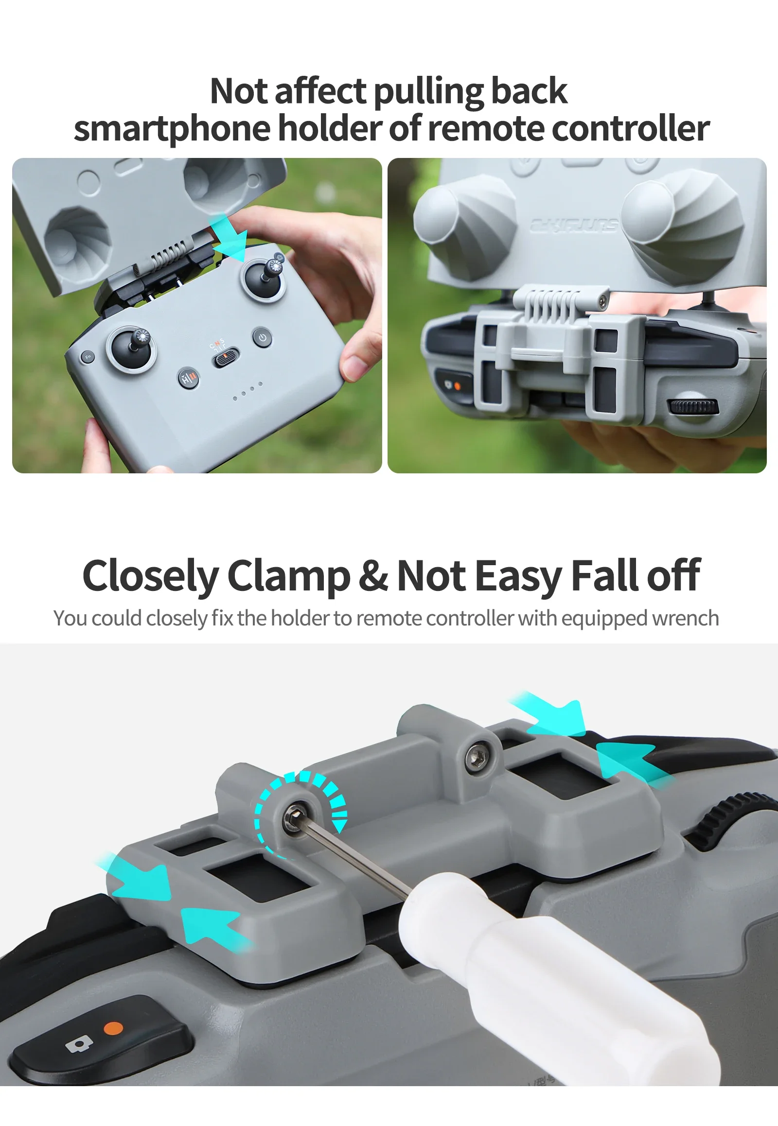 2 in 1 Controller Protector Su - Dji Drone Air 3 评论和价格