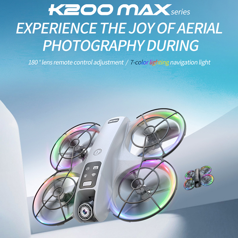 K200 Drone with Camera HD 8K 1 - Drone Gimbal 2 Axis 评论和价格