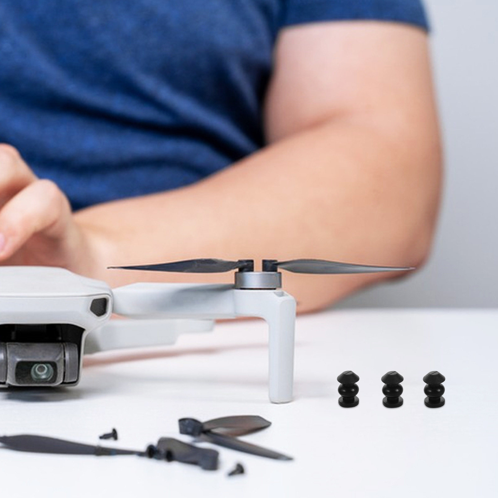 10Pcs Drone Gimbal Shock Absor - Drone Gimbal Dampener 评论和价格