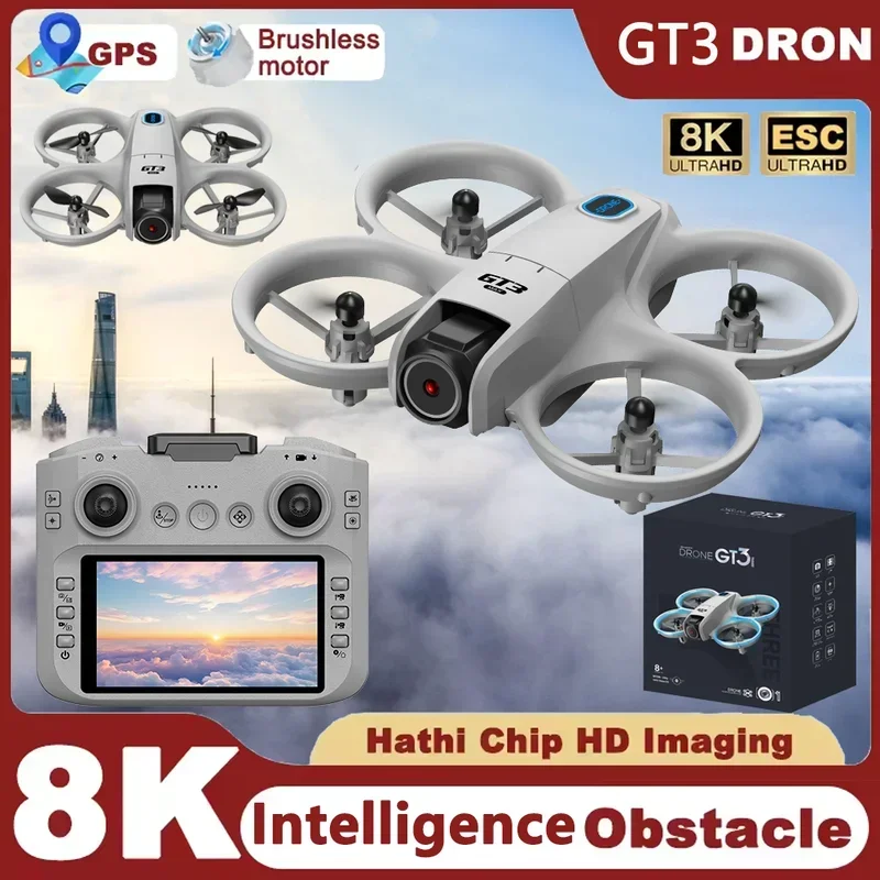 GT3 Mini NEW Drone Rc Quadcopt - Drone Gimbal 2 Axis 评论和价格