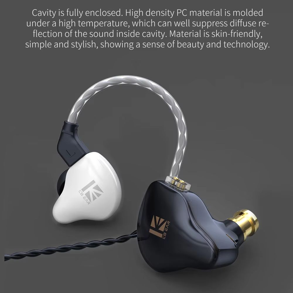 KBEAR KS1 HiFi Earphone 2Pin C - Eachine Drone E010 评论和价格
