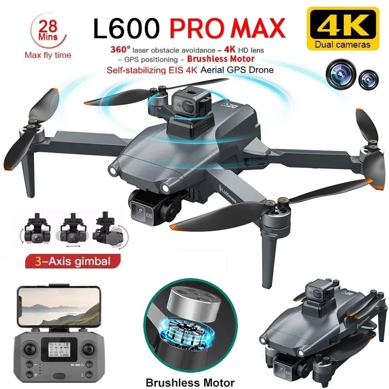 L600 PRO MAX GPS Drone Profess - Drone Gimbal Case 评论和价格